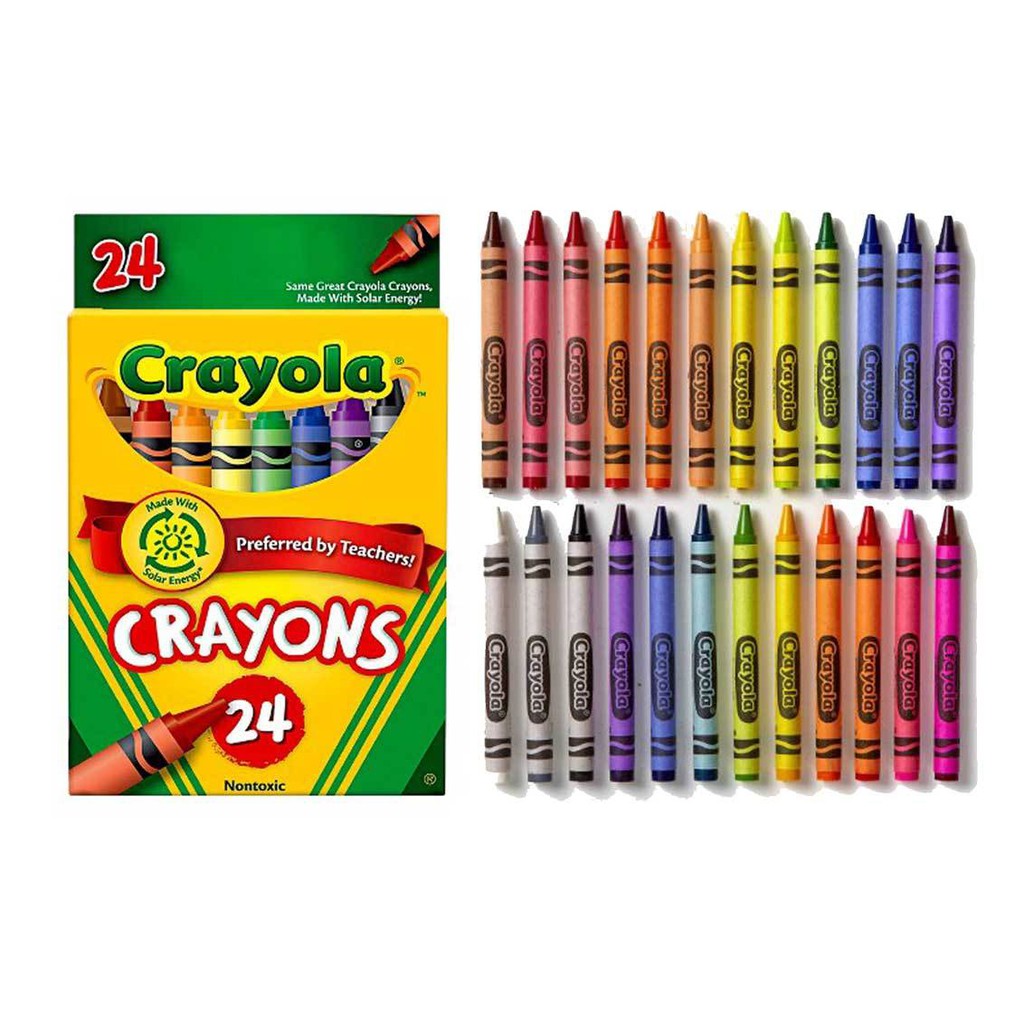Crayola Crayons Colors (8, 16 and 24 Colors)
