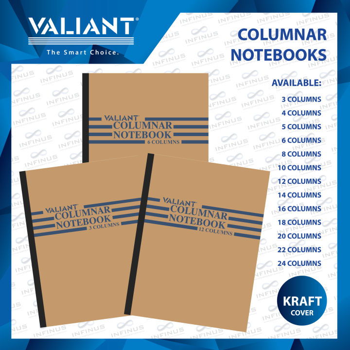 Valiant Columnar Notebook Krafted