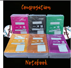 Composition Notebook Amber Notes 20Cmx15Cm