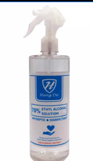 Alcohol Spray 963 500Ml 70% Heng de