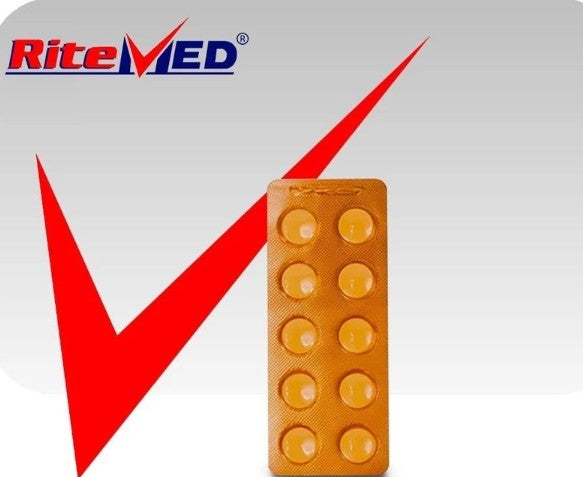 RiteMED Ascorbic Acid 500mg 10 Tablets (Vitamin C)