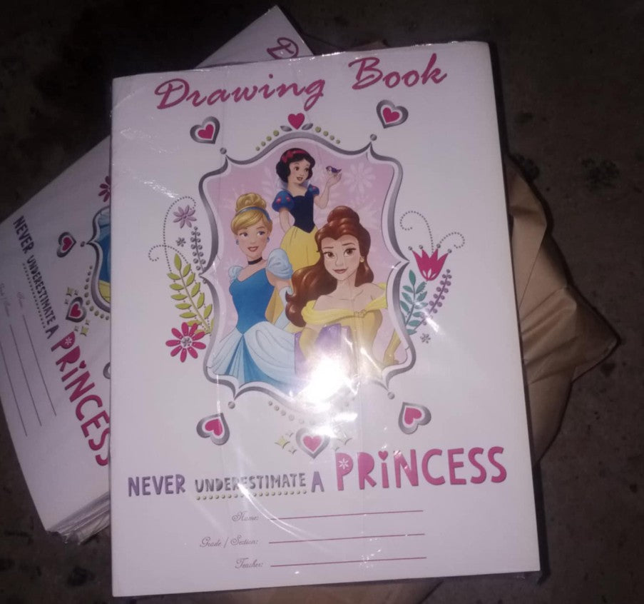 Drawing Book Assorted Character Princess