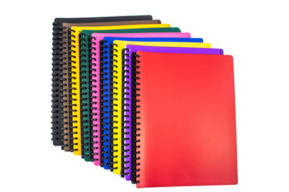 Clear Book A4/Short (Gree, Red, White, Yellow, Orange, Violet, Black and Pink)