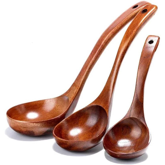 Wooden Serving Spoon Ladle