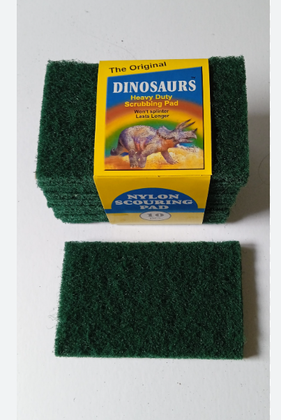Dinosaurs Heavy Duty Scrubbing Pad (10 Pcs )