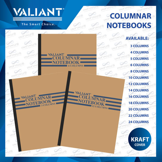 Valiant Columnar Notebook Krafted