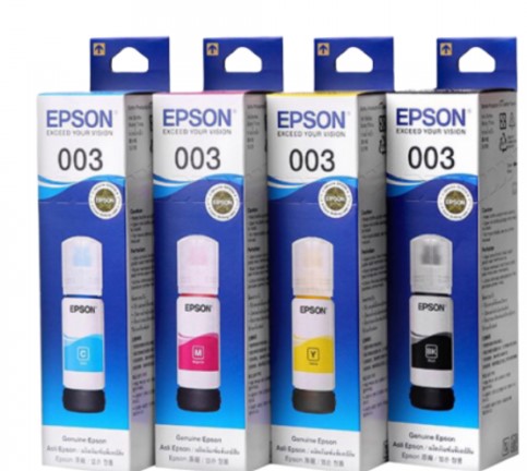 Epson Ink 003 Original (Cyan, Magenta, Yellow, and Black)