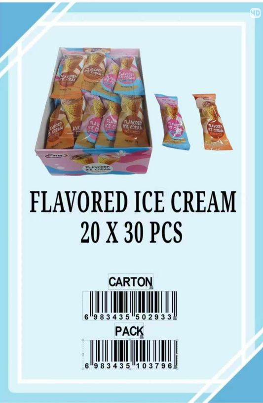 Flavored Ice Cream 30'S MM