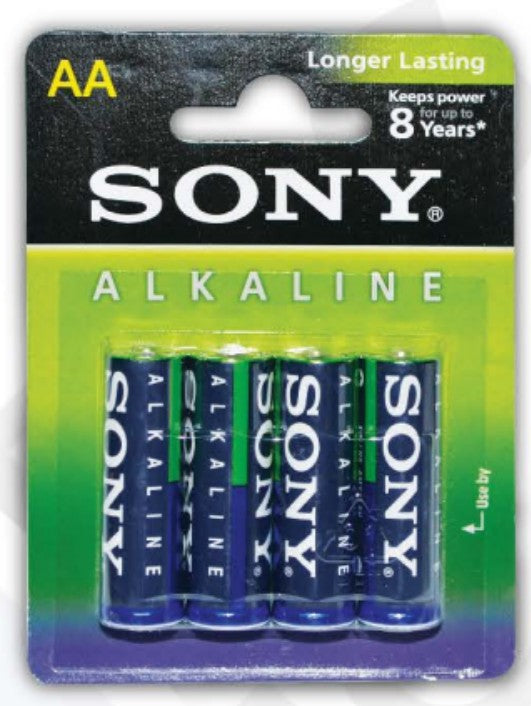 Sony Alkaline Battery  AA 4'S (Dry Cell - Alkaline)