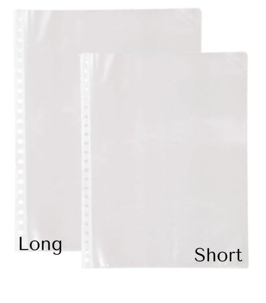 Clear Book Refill