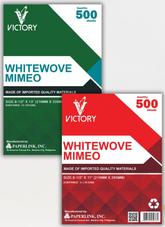 Mimeo Paper, 500'S(Victory - Groundwood)