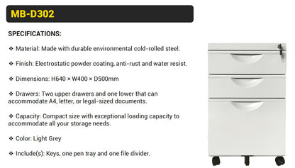 Mobile Drawer  MB-302