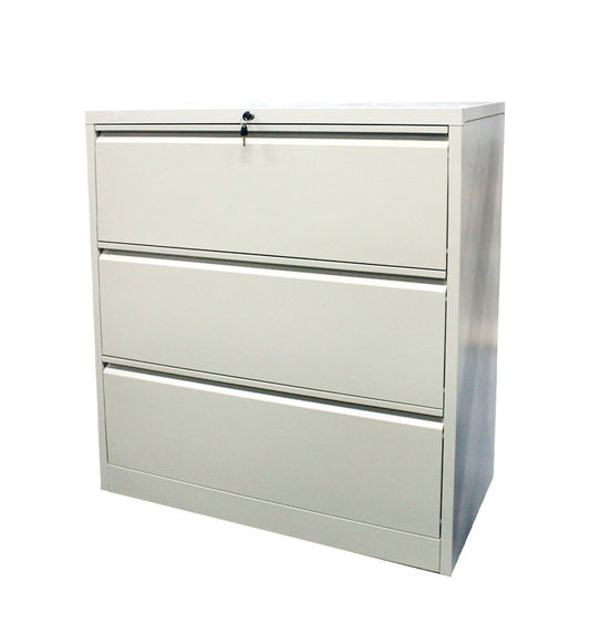 Filing Cabinet Lateral ( Size: H-1030Mm / W-900Mm / D-450Mm)(90cm x 45cm x 103cm (W x D x H) )