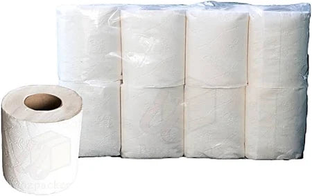 Jumbo Tissue Roll 2Ply 16 Rolls (Eco-Hygiene)